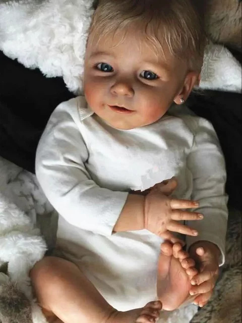 Bzdoll Baby Puppe aus Silikon 55 cm - Bild 1