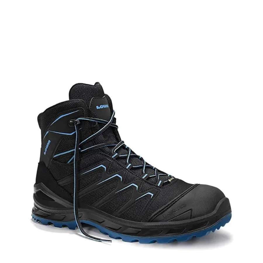 Elten Sicherheitsstiefel Larrox Work GTX S3 Ci in Schwarz-Blau, Größe 42 - Bild 2