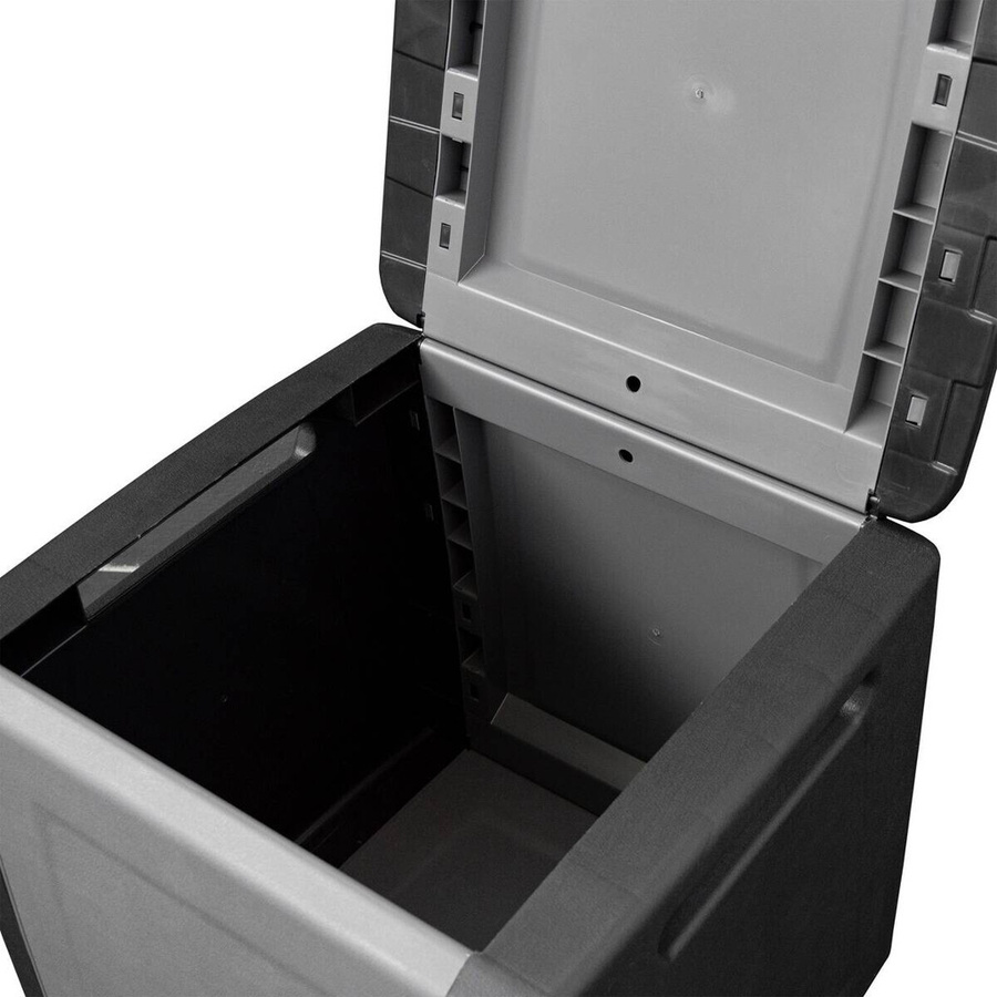 ArtPlast Multibox Cubo Aufbewahrungsbox aus Kunststoff in Dunkelgrau, B/H/L: 53 x 57 x 54 cm - Bild 3