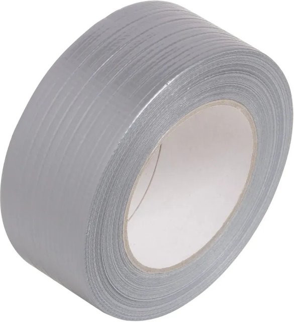 LUX-TOOLS Universal Gewebeband in Silber, Breite: 5 cm, Länge: 50 m - Bild 1
