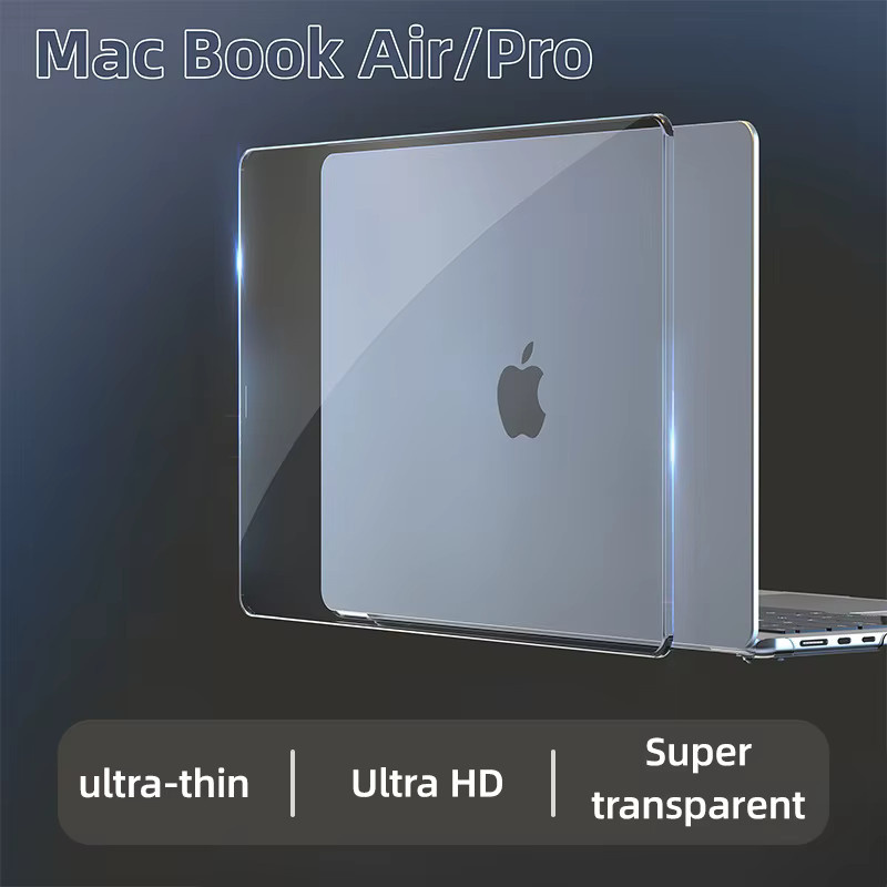 Apple Laptop-Schutzhülle aus TPU-Softcase für MacBook Air 11,6, 13,3, 13,6 und MacBook Pro 13,3 in Transparent - Bild 3