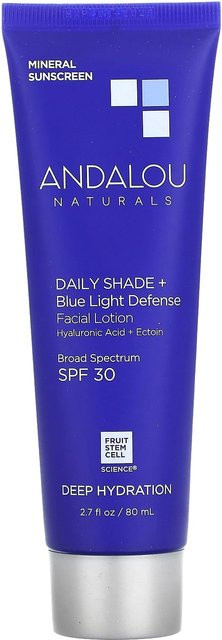 Andalou Naturals Gesichtscreme, LSF 30, 80 ml, Hyaluronsäure, Kollagen - Bild 1