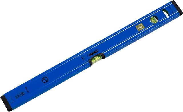LUX-TOOLS Alu-Wasserwaage in Blau, Länge: 60 cm - Bild 1