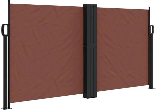 Furnicato Seitenmarke ausziehbar Braun B: 120 cm, H: 1200 cm - Bild 1