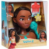 Disney Princess Vaiana Styling Head Schmink- und Frisierkopf für Mädchen - Bild 1