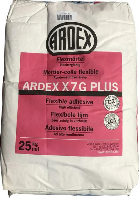 Ardex Flexmörtel X 7 G Plus flexibler Zementmörtel - Bild 1