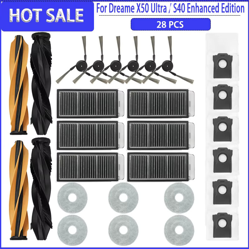 Dreame Zubehör Set kompatibel mit Mova V50 Ultra, P50s Ultra, X50 Ultra, L50 Pro Ultra, L50 Ultra, X50 Master und S40 Enhanced - Bild 1