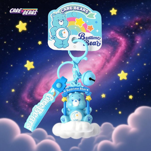 Care Bears Schlüsselanhänger, Mond, Stern, Taschenanhänger - Bild 1