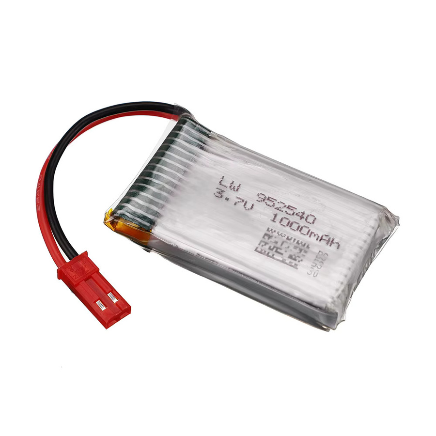 GAOLAG Li-Ion Akku Set mit Ladegerät 3,7 V 1000 mAh für X400 X500 X800 HD1315 HJ818 HJ819 X25 RC Drohnen mit JST Stecker - Bild 2