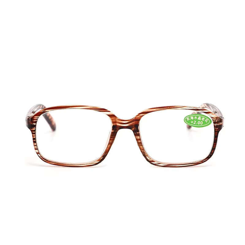 Lesebrille, Vollrand, Kunststoff, braun, Unisex - Bild 2