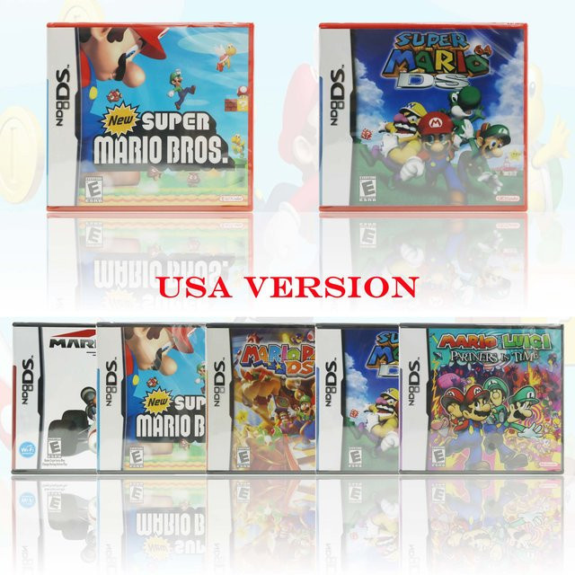 Nintendo Super Mario 64 DS Spiel für Nintendo DS USA-Version mit Anleitung in schwarzer Hülle und versiegelter Verpackung - Bild 1