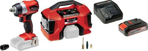 Einhell Power X-Change Akku-Schlagschrauber 18V mit 215 Nm und einem 2500 mAh Li-Ion Akku in Rot - Bild 1
