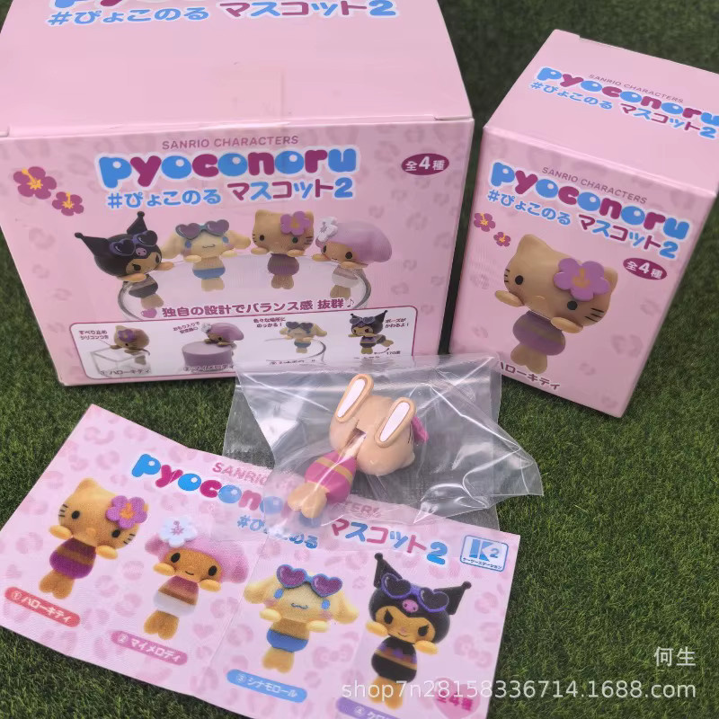 Sanrio Blind Box Spielzeug, My Melody Kuromi Cinnamoroll, Puppen-Modelle - Bild 2