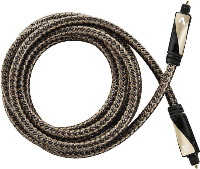 AVinity Audio-Lichtleiter-Kabel in Bronze Coffee, Länge: 2 m - Bild 1