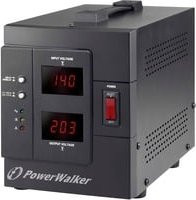 PowerWalker AVR 2000 SIV FR Spannungsregler in Schwarz und Blau - Bild 1