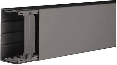 Hager Kabelkanal Anthrazit B: 11,0 cm, H: 6,0 cm, L: 200 cm - Bild 1