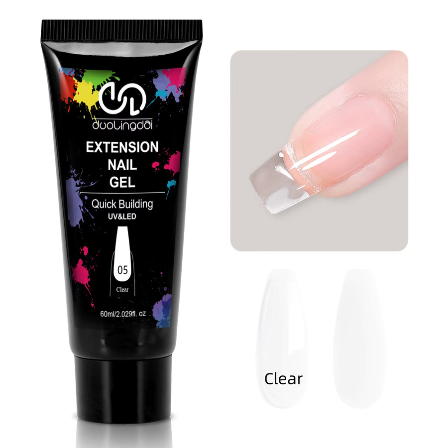 HLGEL Poly Nagelgel, 60 g, Glänzend - Bild 1