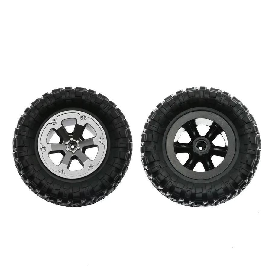 FGHGF Reifen Rad, 4-teiliges Set, 73mm, Schwarz, Gummi, Zubehör - Bild 2
