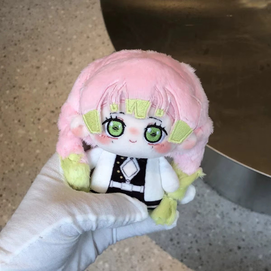 Bandai Dämon-Anime-Figur Giyu Tomioka Mitsuri Kanroji Douma, Baumwollpuppe Plüschtier, 10 cm - Bild 3
