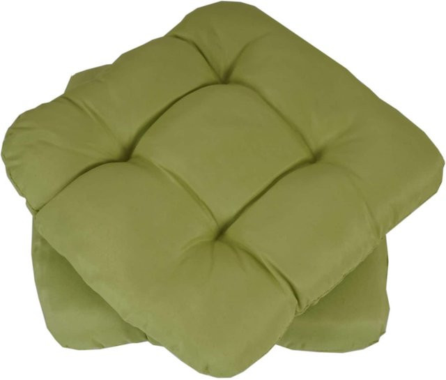 2er-Set Sitzkissen Milano von MCW in Hellgrün, B/T/H: 41 x 38 x 8 cm - Bild 1