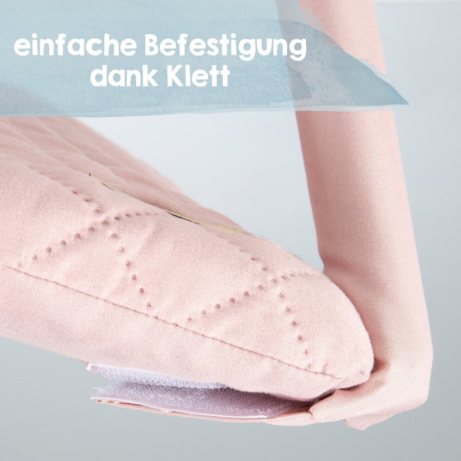 Roba Krabbeldecke mit Spielbogen roba Style in Rosa - Bild 1