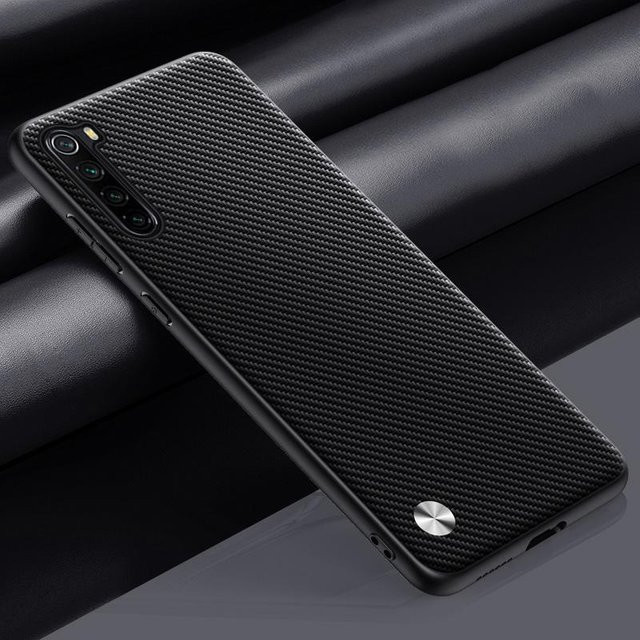Stoßfeste Handyhülle aus PU-Leder und Silikon für OnePlus Nord 5G in Schwarz - Bild 1