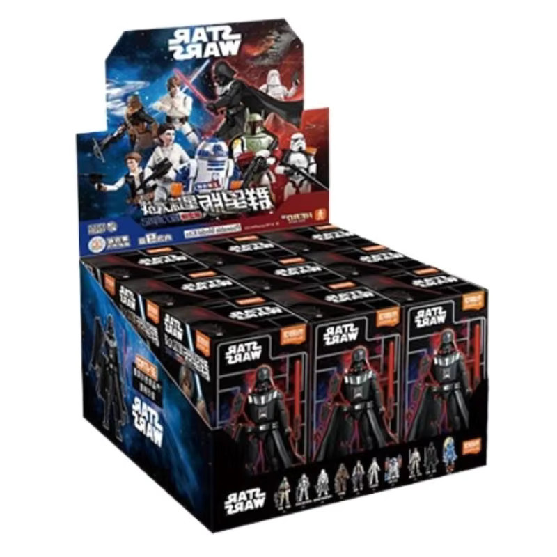BLOKEES Star Wars Baustein-Figur, Darth Vader, Schneesturmtruppler, Boba Fett, Montagemodell - Bild 3