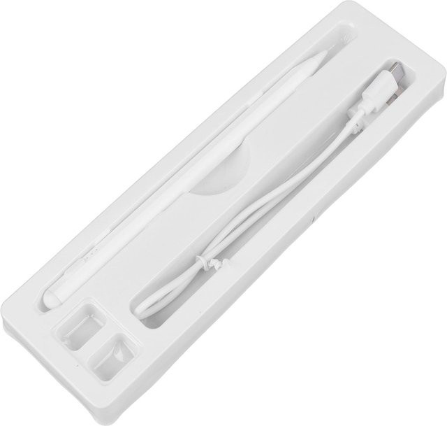 DIYelecs Tablet-Stift in Weiß aus Aluminiumlegierung mit hoher Genauigkeit und 120mAh Akku - Bild 1