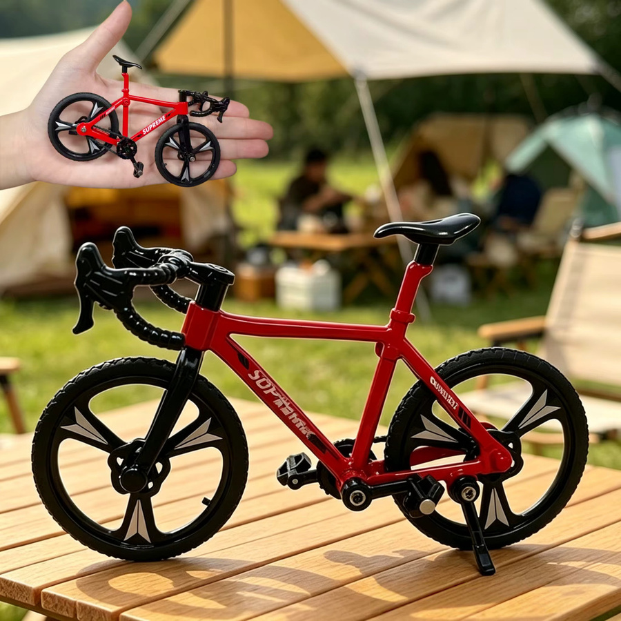 HRZPACT Mini-Finger-Fahrradmodell-Set, aus Legierung, ab 14 Jahre - Bild 2