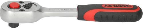 KS Tools Mini-Umschaltknarre 1/4 Zoll aus Chrom-Vanadium in Silber - Bild 1