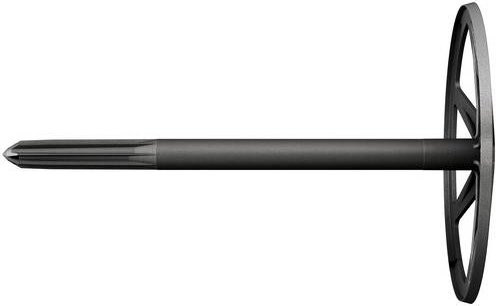 Fischer Dämmstoffhalter DHK 220 aus Nylon in Schwarz, 100 Stück, Durchmesser: 8 mm, Länge: 245 mm - Bild 1