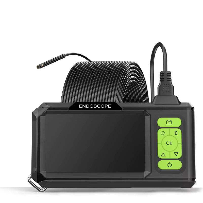 BUMBORN Industrie Endoskop Kamera mit 4,3 Zoll IPS Bildschirm, HD1080P Wasserdichte Autofokus Kamera für die Auto Inspektion, Schwarz - Bild 6
