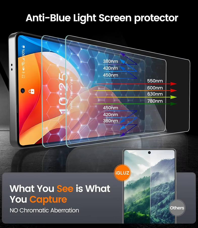 Samsung Galaxy S25 S24 S23 S22 S21 S20 Plus FE Schutzfolie aus gehärtetem Glas, transparent, 2-4 Stück - Bild 2