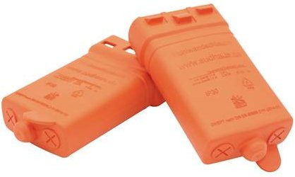Sudhaus 2585 Hohlwandschlauch, 2 Stück, orange - Bild 1