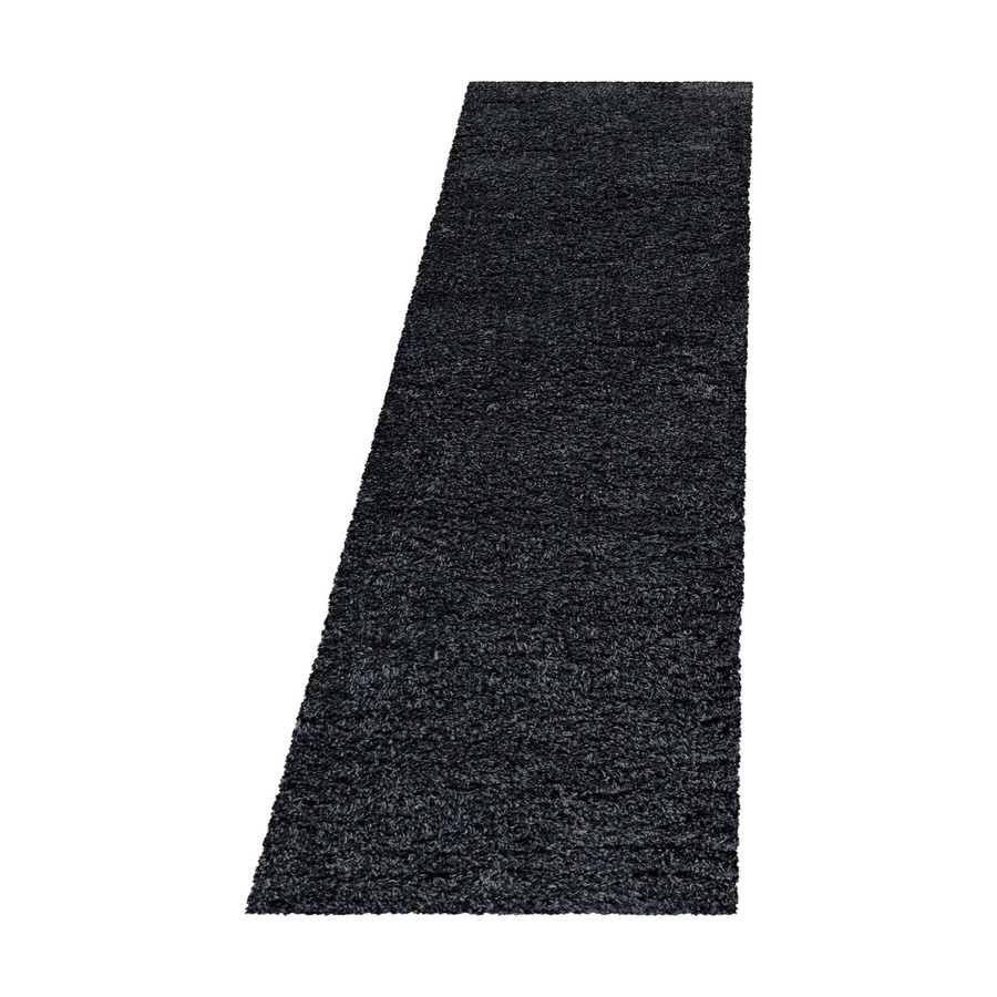 Ayyildiz Hochflorteppich Fluffy Shaggy Anthrazit B: 80 cm, L: 150 cm - Bild 2