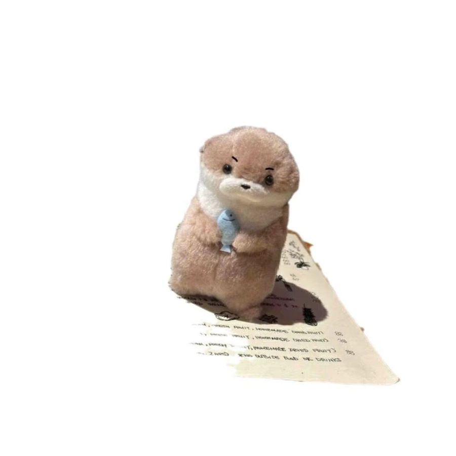 YiYuYiHua Schlüsselanhänger Otter Plüsch, Bunt, Mädchen, Kinder - Bild 7
