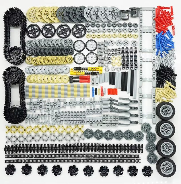 stemedu Technische Teile Bausteine Kit, 768 Teile, STEM Spielzeug - Bild 1