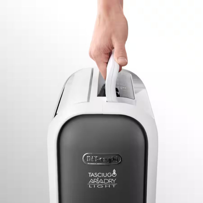 De'Longhi Tasciugo AriaDry Light DNS65 Luftentfeuchter in Weiß mit Ionisator und Timer - Bild 3