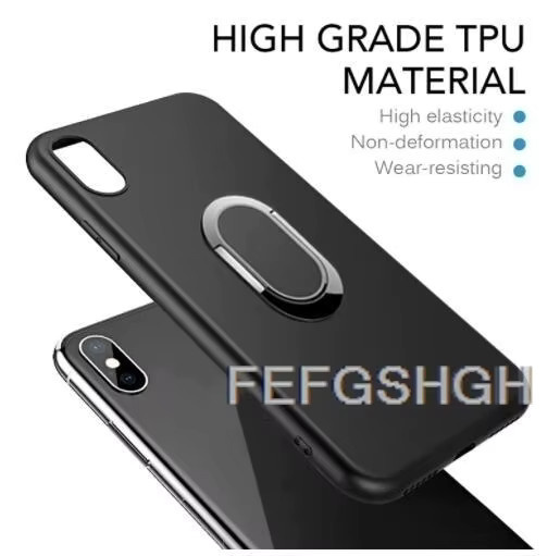 Oukitel WP56 Handyhülle aus weichem Silikon mit Ringhalterung in Schwarz und Rot - Bild 3