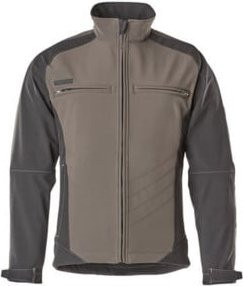 Mascot Dresden Softshell Jacke Größe XS in Dunkelanthrazit/Schwarz - Bild 1