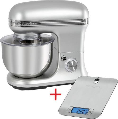 ProfiCook Knetmaschine PC-KM 1222W in Silber mit 1200W - Bild 1