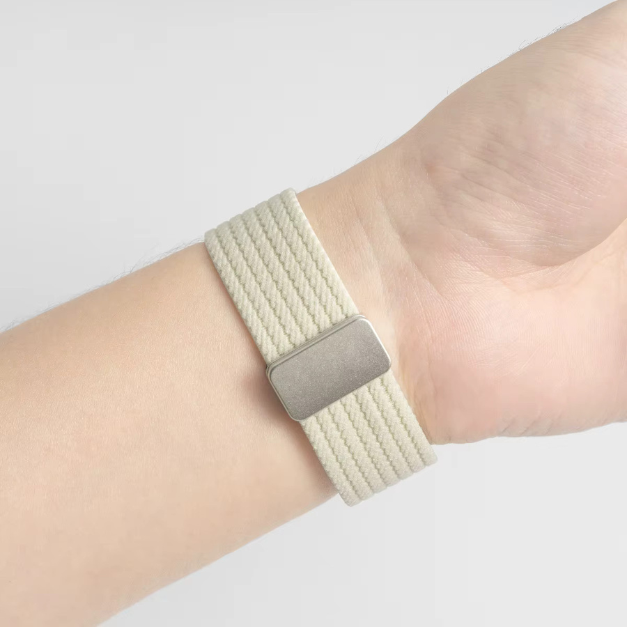 FancyWrist Uhrenarmband Nylon, Weiß, Unisex - Bild 2