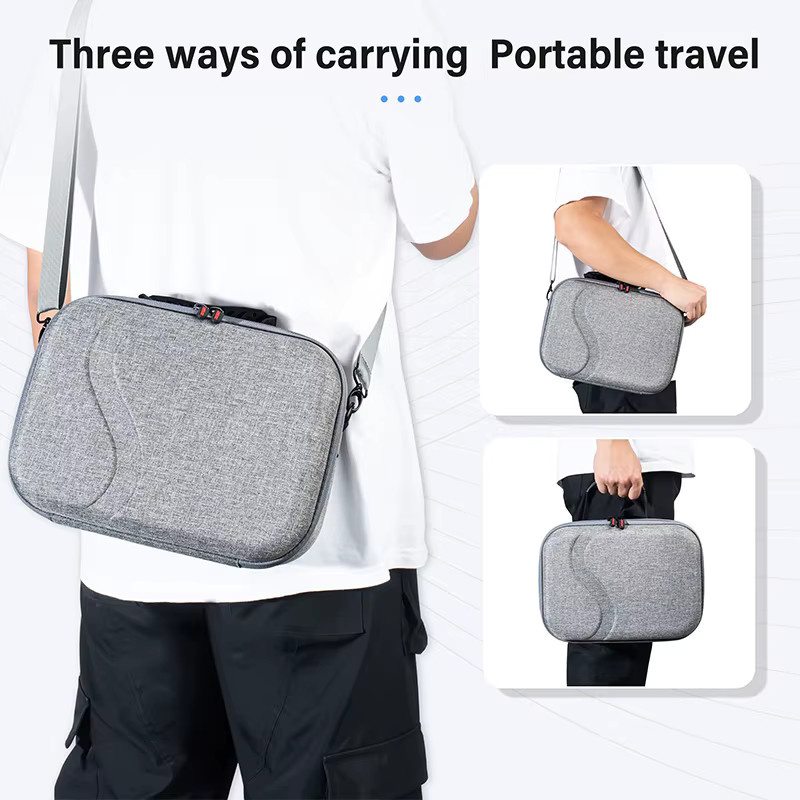 BOBOVR Universal Tragetasche in Grau für Meta Quest 3, BOBOVR M3 Pro und BOBOVR S3 Pro Kiwi Elite Kopfbedeckungen - Bild 5