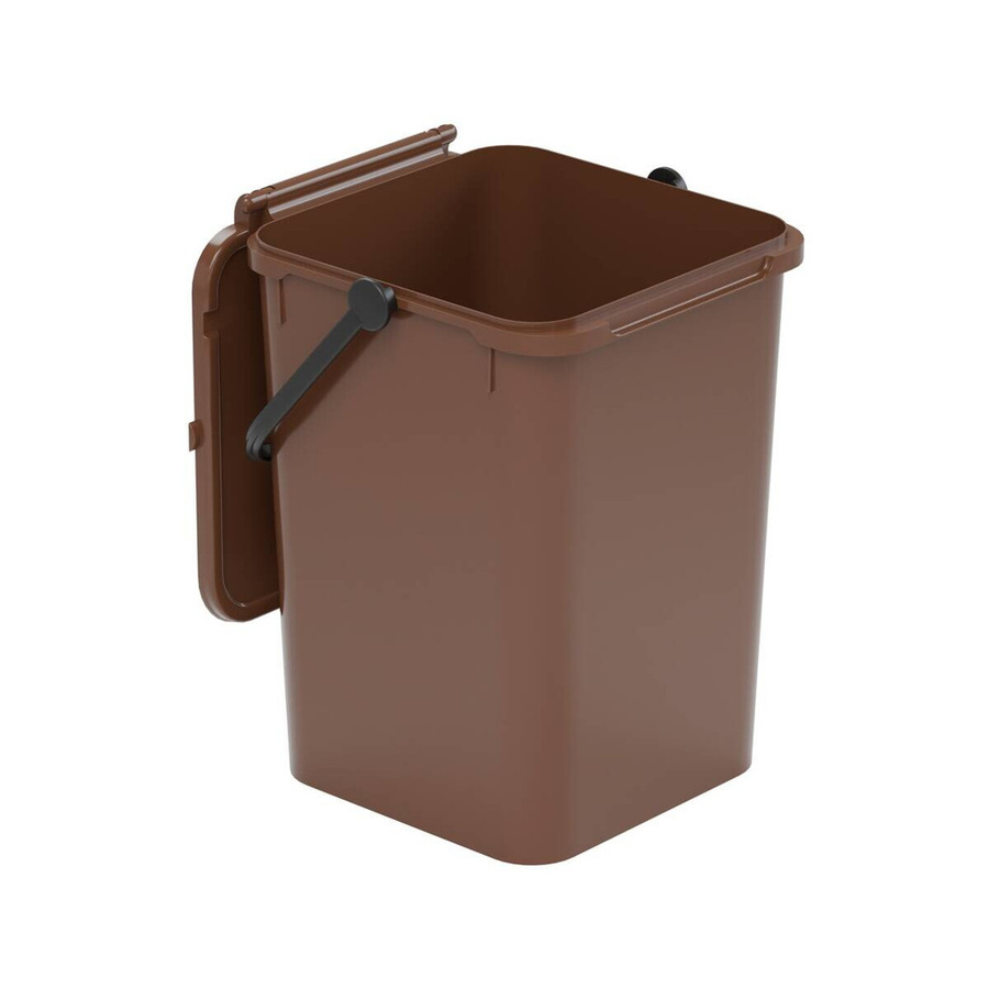 Eco-Logico Abfalleimer Braun B/H/L: 24 x 30 x 23,7 cm - Bild 2