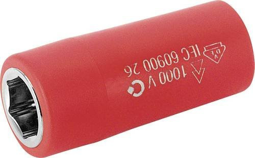 Cimco Sechskant Steckschlüsseleinsatz VDE 5mm 1/4 in Rot - Bild 1
