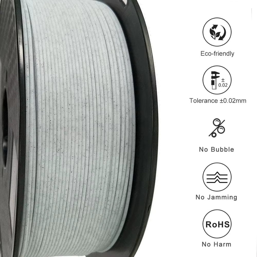 3D Maliang PLA-Truckerfilament für FDM-Drucker in Holzoptik und Marmoroptik, 250 g - Bild 3