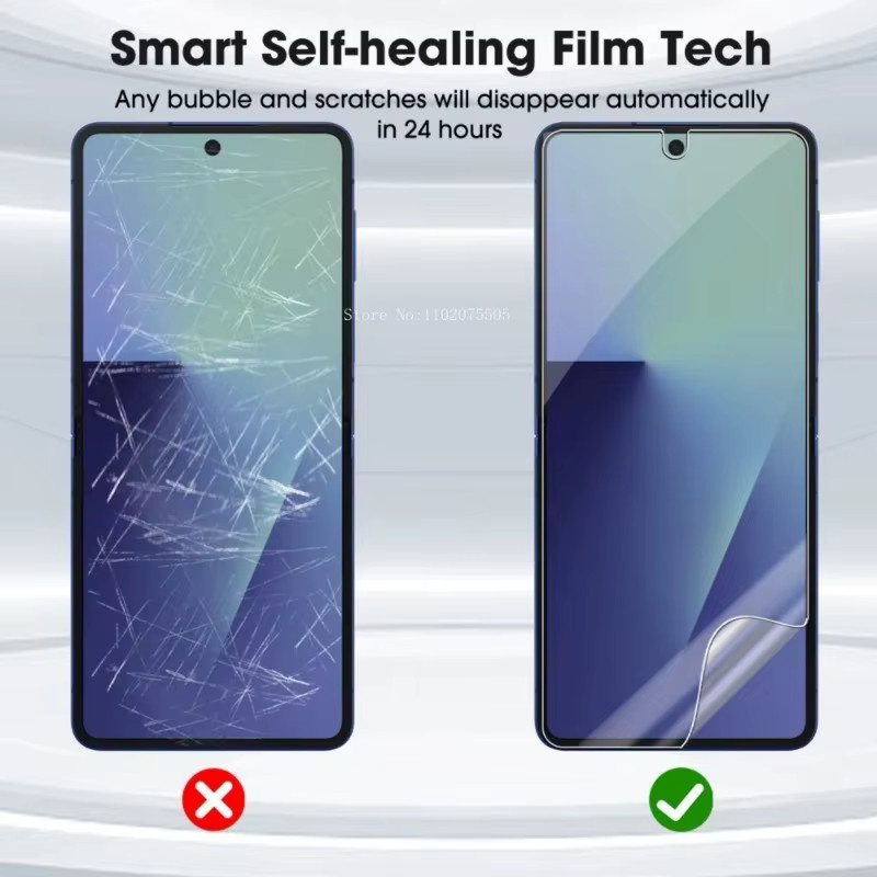 5 Stück HD Soft TPU Hydrogel Displayschutz für Xiaomi Poco F8 Pro, Ultra Klar und Glänzend, Transparent - Bild 3