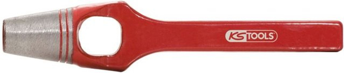 KS Tools Henkel-Locheisen aus Stahl in Rot, 59 mm - Bild 2