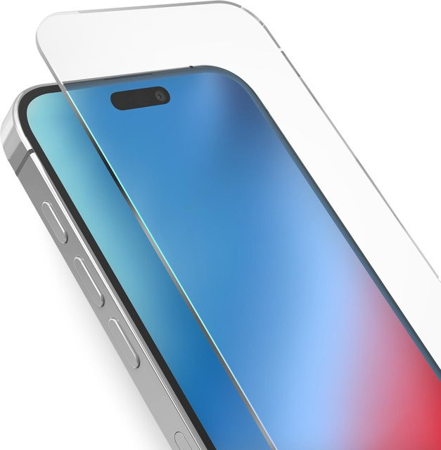 Transparentes Glas-Displayschutzglas für dein Apple iPhone 15 Pro Max - Bild 1