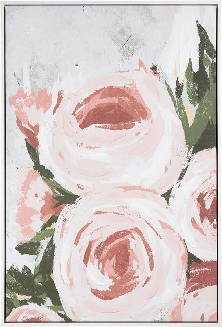 Modern Living Keilrahmenbild Denise, florales Motiv in Pink und Multicolour, B: 60 cm, H: 90 cm - Bild 1